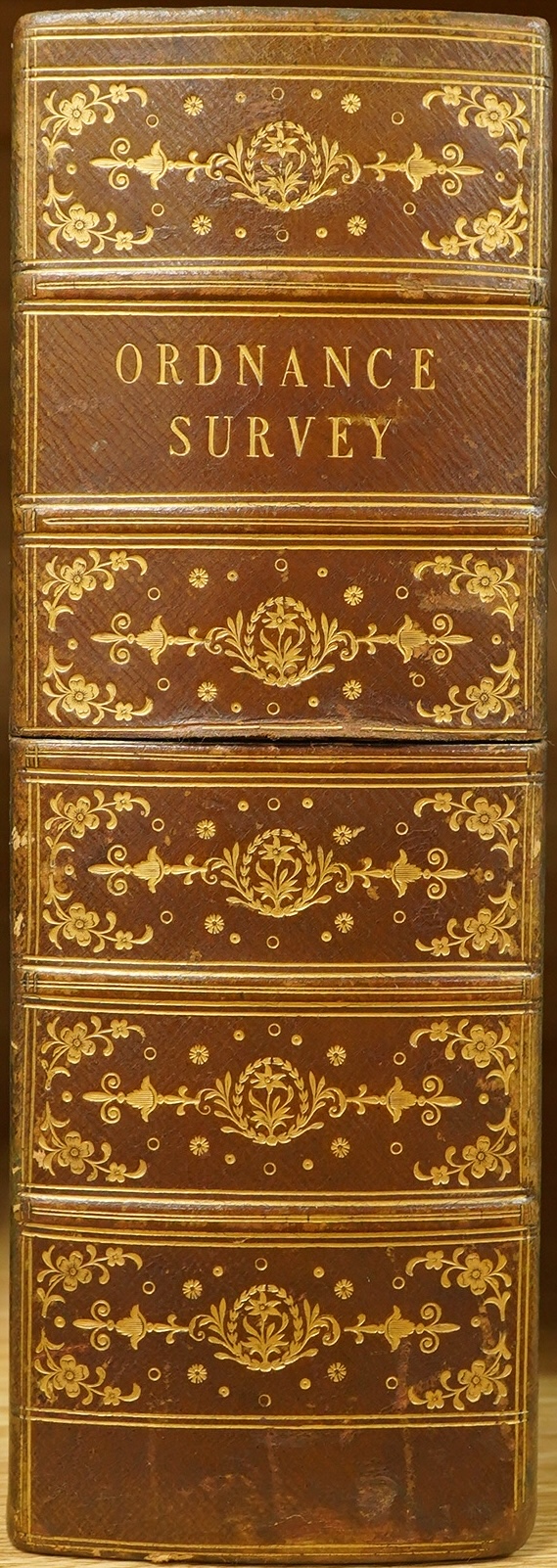 The West Midlands, Ordnance Survey maps, comprising of a set of nine engraved maps mounted on linen; sheet no.s; 53, 54, 55, 61, 62, 63, 71, 72 and 73, engraved by Benjamin Baker, and published by the Ordnance Survey at